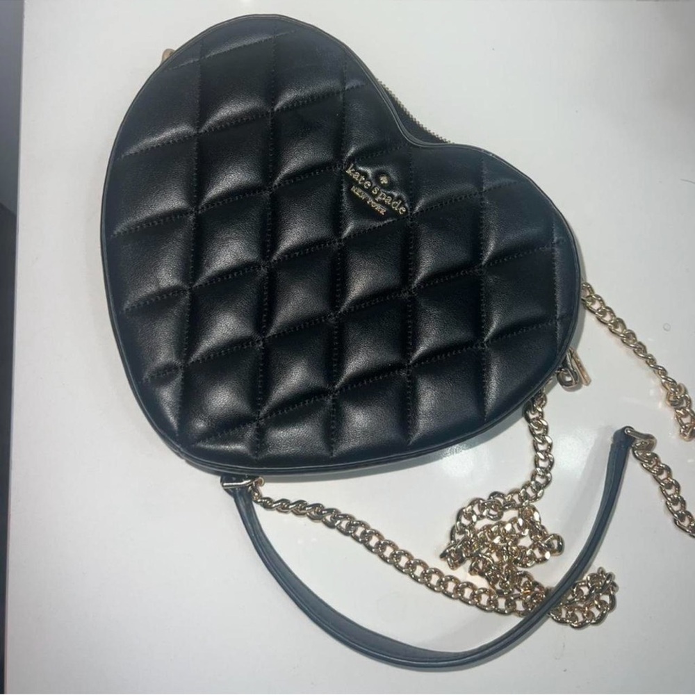 Kate Spade Black Heart Crossbody Bag